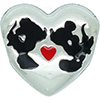 DANISH Disney Mickey & Minnie's Kiss Charm