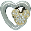 (RETIRED) DANISH Disney Mickey & Minnie Love Icons Charm