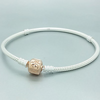 DANISH Silver Bracelet with DANISH Rose Clasp