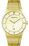 Mizzano Mens Watch Gold Plated with Mesh Bracelet Mizzano Mens Watch Gold Plated with Mesh Bracelet