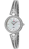 (RETIRED) Olympic Ladies IPS Plated Stone Set Watch Pearl Dial (RETIRED) Olympic Ladies IPS Plated Stone Set Watch Pearl Dial