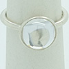 (RETIRED) DANISH Silver Poetic Medium Droplet Feature Ring