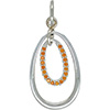 (RETIRED) DANISH Silver Compose Pendant Orange CZ (RETIRED) DANISH Silver Compose Pendant Orange CZ