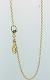 DANISH 14ct Gold Anchor Chain 45cm