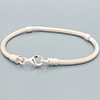 (RETIRED) Sterling Silver Bracelet with Traditional Clasp