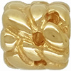 (RETIRED) DANISH 14ct Gold Bead Interwoven pattern