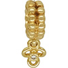 (RETIRED) DANISH 14ct Gold Bead with hanging Diamond (RETIRED) DANISH 14ct Gold Bead with hanging Diamond