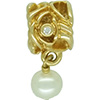 (RETIRED) DANISH 14ct Bead Filigree Diamonds Hang Pearl (RETIRED) DANISH 14ct Bead Filigree Diamonds Hang Pearl