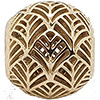 (RETIRED) DANISH 14ct Gold Tropicana Openwork Charm (RETIRED) DANISH 14ct Gold Tropicana Openwork Charm