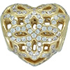 (RETIRED) DANISH 14ct Gold Love and Appreciation Openwork Charm (RETIRED) DANISH 14ct Gold Love and Appreciation Openwork Charm