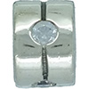 (RETIRED) DANISH Gem Bead with CZ (RETIRED) DANISH Gem Bead with CZ