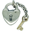 (RETIRED) DANISH Heart Lock and Key (RETIRED) DANISH Heart Lock and Key