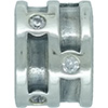 (RETIRED) DANISH Silver Clip with Cubic Zirconia