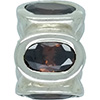 (RETIRED) DANISH Gem Bead with Large Brown CZ (RETIRED) DANISH Gem Bead with Large Brown CZ