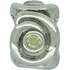 (RETIRED) DANISH Gem Bead Rings with Peridot CZ (RETIRED) DANISH Gem Bead Rings with Peridot CZ
