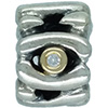 (RETIRED) DANISH Bead with Gold and Diamond (RETIRED) DANISH Bead with Gold and Diamond
