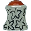 (RETIRED) DANISH Gem Bead with Carneol (RETIRED) DANISH Gem Bead with Carneol
