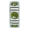 (RETIRED) DANISH Gem Bead with Green Cubic Zirconia (RETIRED) DANISH Gem Bead with Green Cubic Zirconia