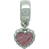 (RETIRED) DANISH Bead Young Love with Pink Enamel (RETIRED) DANISH Bead Young Love with Pink Enamel
