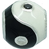 (RETIRED) DANISH Silver Bead Yin Yang (RETIRED) DANISH Silver Bead Yin Yang