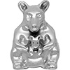 (RETIRED) DANISH Silver Bead with Mother Kangaroo and Joey (RETIRED) DANISH Silver Bead with Mother Kangaroo and Joey
