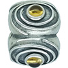 (RETIRED) DANISH Silver Clip with Citrine (RETIRED) DANISH Silver Clip with Citrine