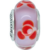 (RETIRED) DANISH Murano Glass Bead Flowers for You Pink (RETIRED) DANISH Murano Glass Bead Flowers for You Pink