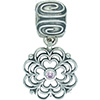 (RETIRED) DANISH Pink CZ Dogwood Clip (RETIRED) DANISH Pink CZ Dogwood Clip