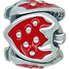 (RETIRED) DANISH Bead Strawberry Charm Red Enamel (RETIRED) DANISH Bead Strawberry Charm Red Enamel
