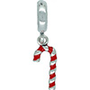 (RETIRED) DANISH Candy Cane Red Enamel Hanging Charm