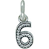 (RETIRED) DANISH "6" Hanging Charm (RETIRED) DANISH "6" Hanging Charm