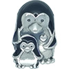 (RETIRED) DANISH Penguin Family Charm (RETIRED) DANISH Penguin Family Charm