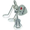 (RETIRED) DANISH I Love Music Hanging Charm (RETIRED) DANISH I Love Music Hanging Charm