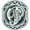 (RETIRED) DANISH Vintage P Openwork Charm (RETIRED) DANISH Vintage P Openwork Charm