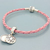 (LIMITED EDITION) DANISH Pink Single Leather Bracelet